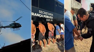 Mais de 10 suspeitos de integrarem facção criminosa são presos no PI (Foto: Reprodução (SSP-PI))