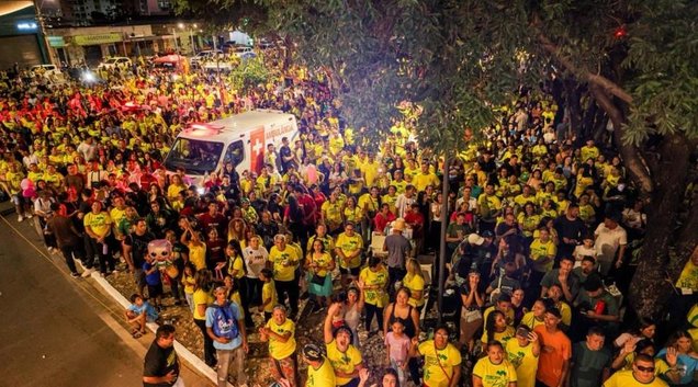 Marcha para Jesus reúne multidão de fiéis em Teresina (Foto: Divulgação/Governo do Piauí)