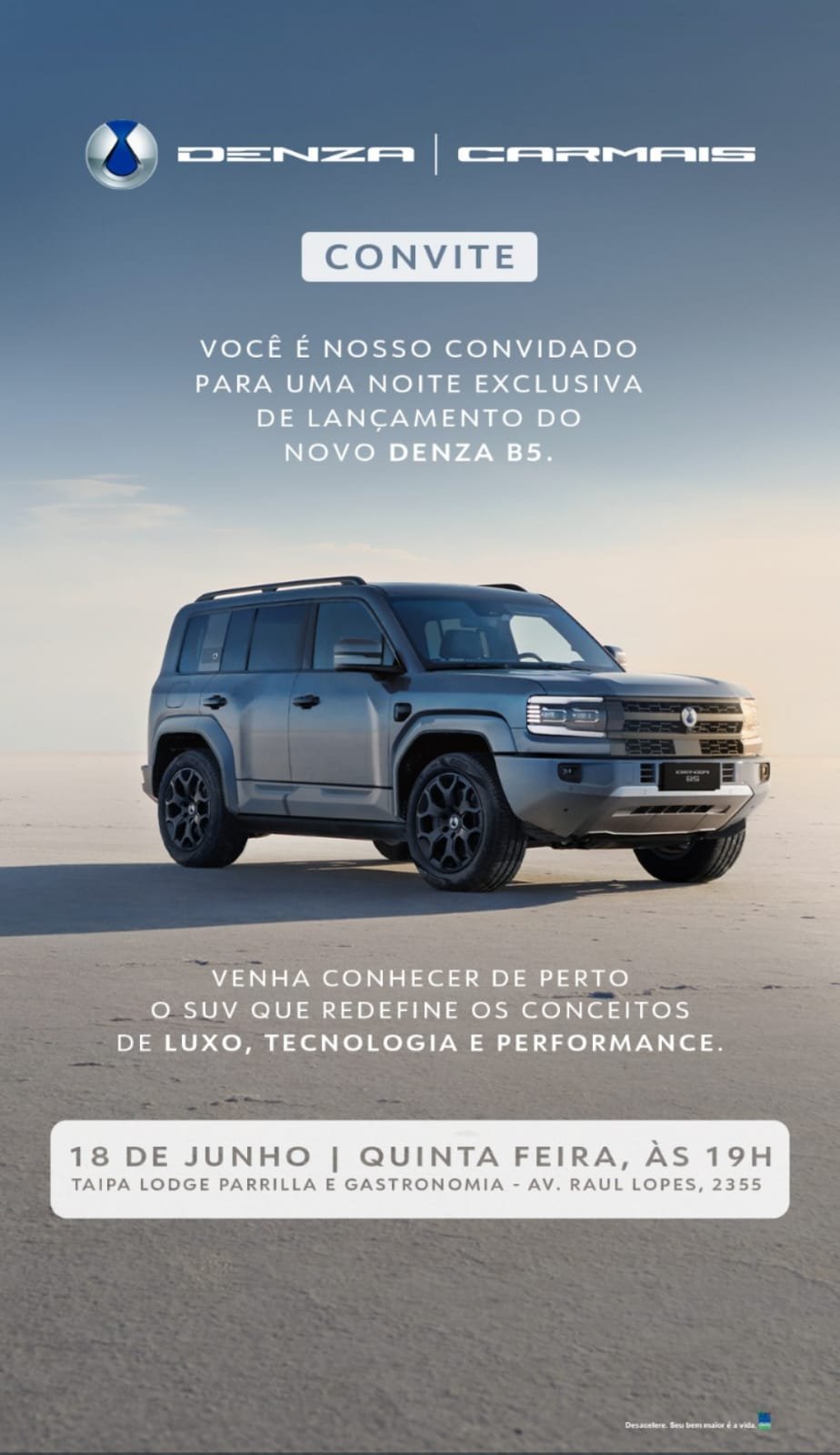 Novo SUV premium da DENZA combina mais de 680 cv, autonomia de 1.000 km e tecnologia híbrida