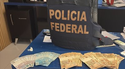 Operação Afluente cumpre 18 mandados de busca e apreensão, expedidos pelo STF, no Distrito Federal e nos estados de Goiás e do Maranhão (Foto: Reprodução/PF)