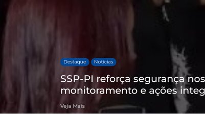Outra frente de atuação será a Operação Cosme e Damião, voltada à proteção de crianças e adolescentes e à prevenção de situações de vulnerabilidade durante as festividades. (Foto: Reprodução/SSPI)