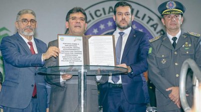 Segurança Pública do Piauí vive um momento de investimentos em pessoal e equipamentos, o que tem resultado na diminuição da criminalidade. (Foto: Reprodução/SSPI)