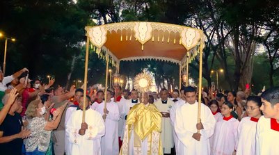 Tapetes de Corpus Christi (Foto: Reprodução)
