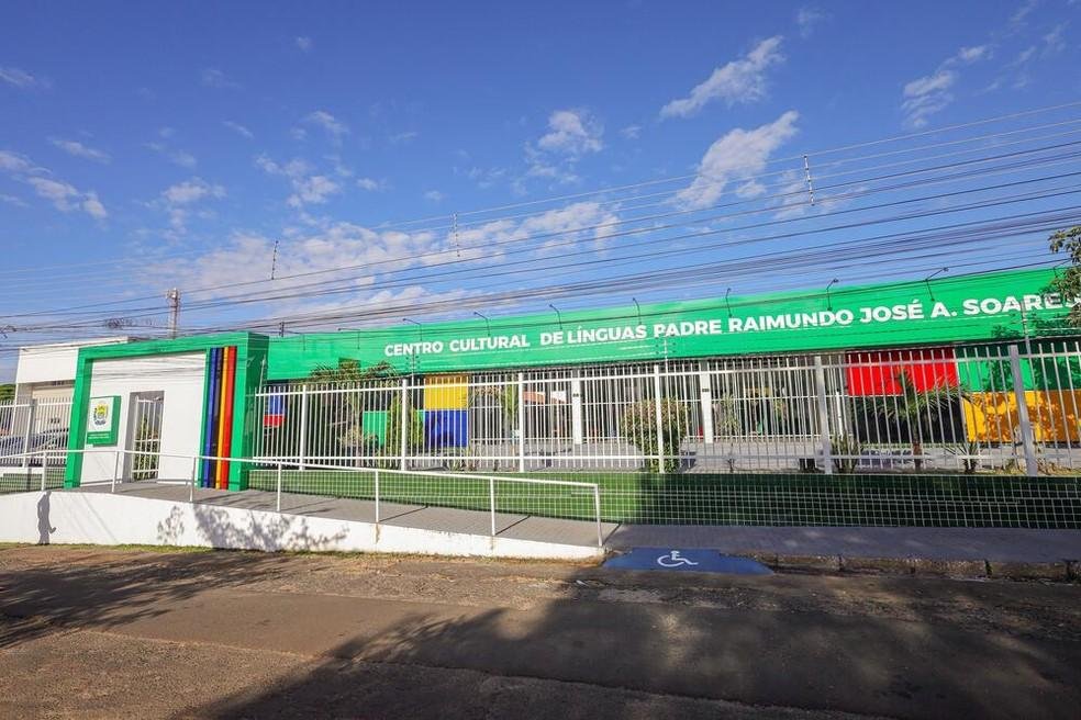 Centro Cultural de Línguas (CCL) Padre Raimundo José, no bairro Primavera, Zona Norte de Teresina
