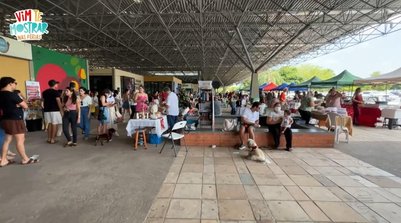 Feirinha Verde, em Teresina (Foto: Reprodução/TV Clube)