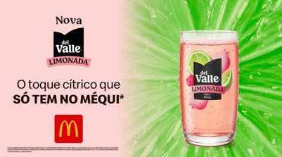 Novidade no portfólio da Del Valle, a bebida ganha espaço nos cardápios do Méqui a partir de julho (Foto: Reprodução)