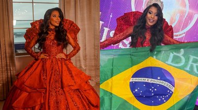 Piauiense de 12 anos conquista título de Mini Miss Brasil em concurso realizado no RS (Foto: Agrison Silva)