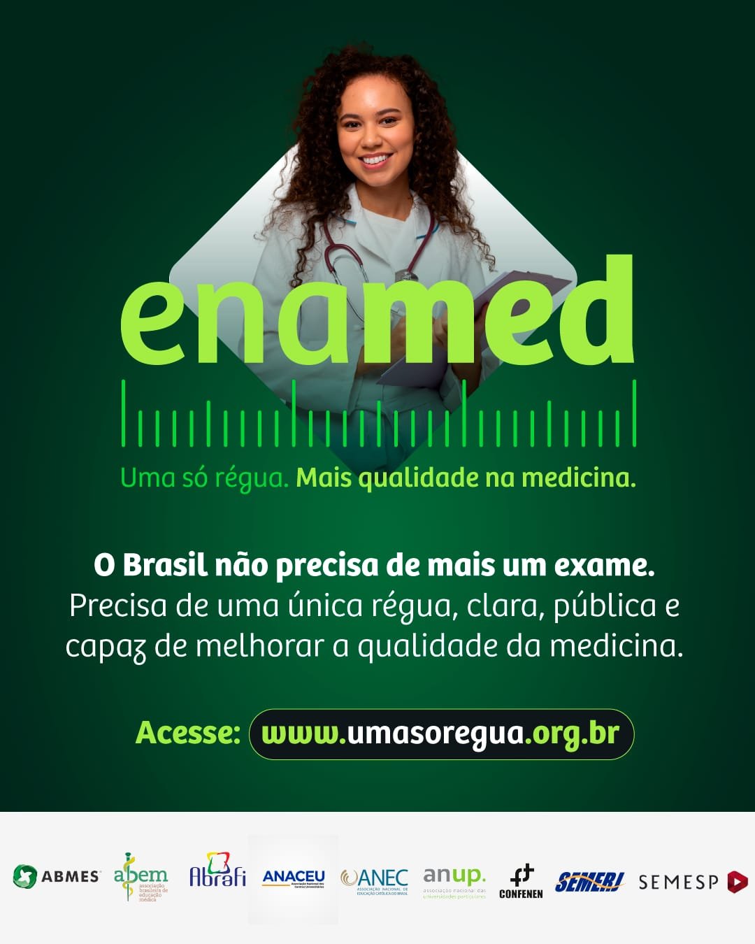 Sobre o movimento Uma Só Régua