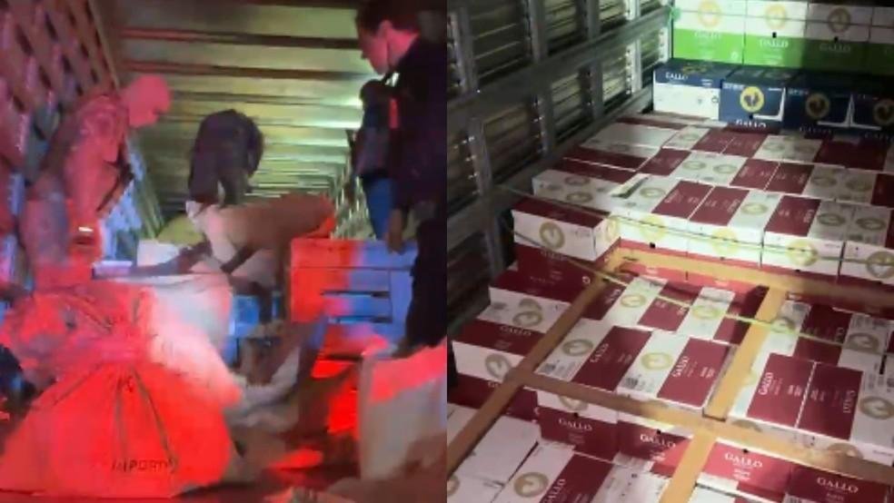 30 toneladas de mercadorias roubadas são recuperadas em operação no PI; dois homens são presos