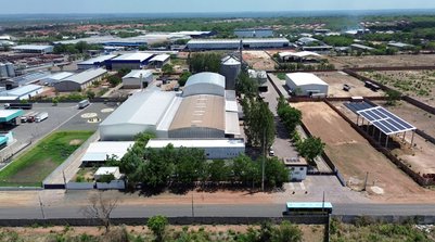 Indústria Bell Sabor, um dos empreendimentos do Polo Empresarial Sul (Foto: Fotos: Wagner Albuquerque)
