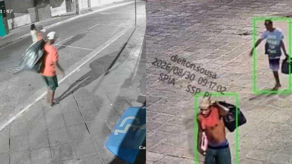 Suspeitos de furtos a comércios no Centro de Teresina são presos; parte da mercadoria é recuperada