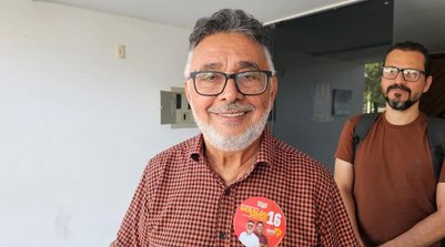 Geraldo Carvalho (PSTU) (Foto: Eduarda Barradas (G1))
