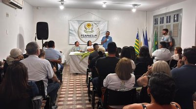 Joel Rodrigues propõe fortalecer Apaes para promover políticas de inclusão no Piauí (Foto: Sthefany Prado/g1)