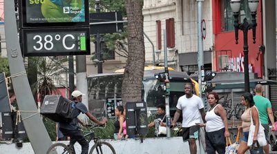 Temperaturas devem ficar 5°C acima da média nessas localidades (Foto: Paulo Pinto/Agência Brasil)