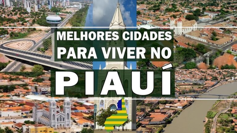 TOP 5 cidades pra viver no PIAUÍ