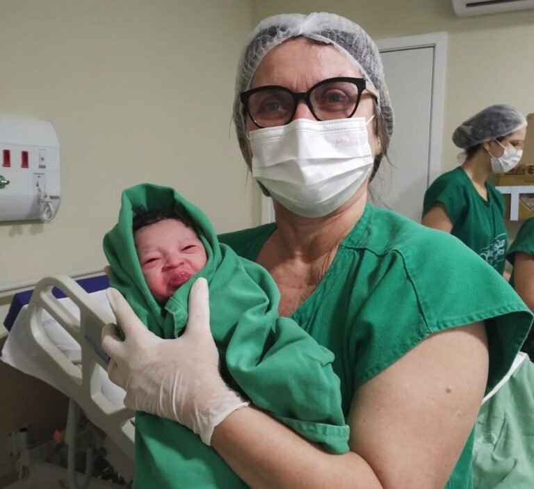 Lucka Ghael é o primeiro bebê a nascer na Nova Maternidade Dona Evangelina Rosa