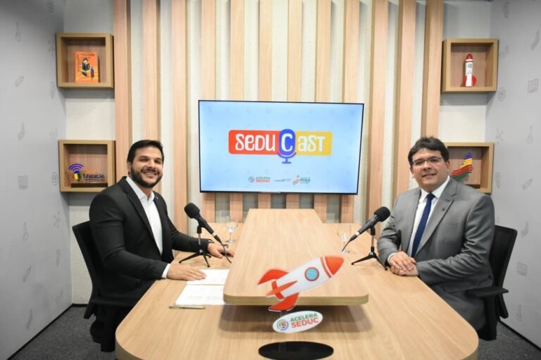 SeduCast: Educação lança podcast e governador Rafael Fonteles é o primeiro convidado