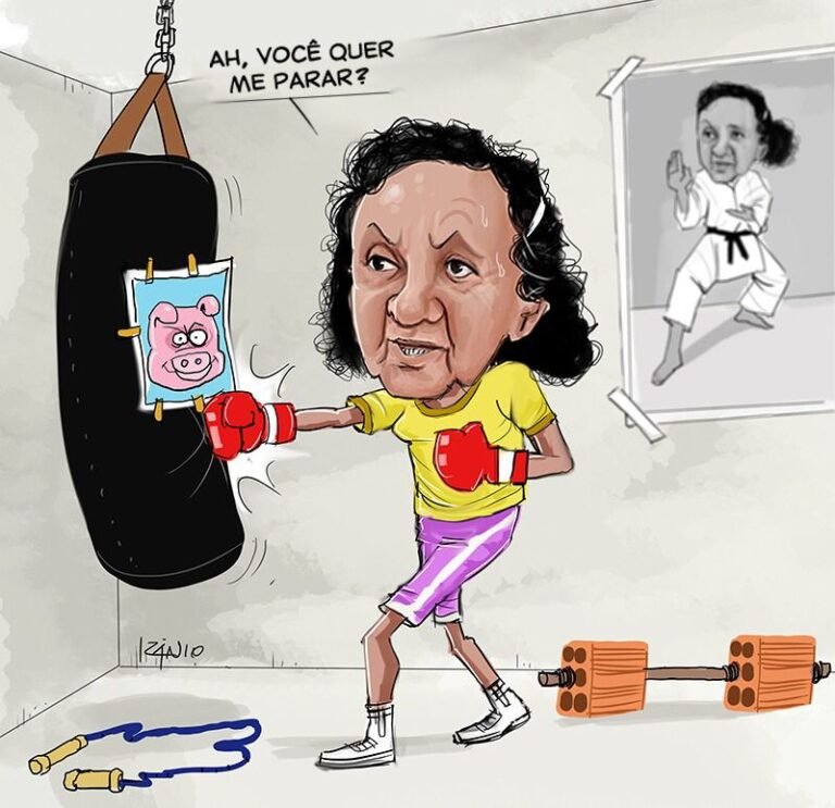 Charge do Izânio