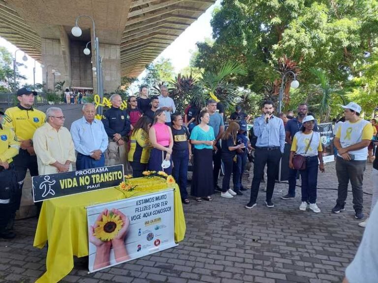 Com o tema “A vida no trânsito começa por você”, Sesapi lança campanha Maio Amarelo 2024