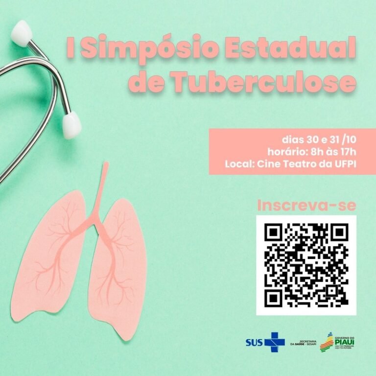 Sesapi realiza o I Simpósio Estadual de Tuberculose em Teresina