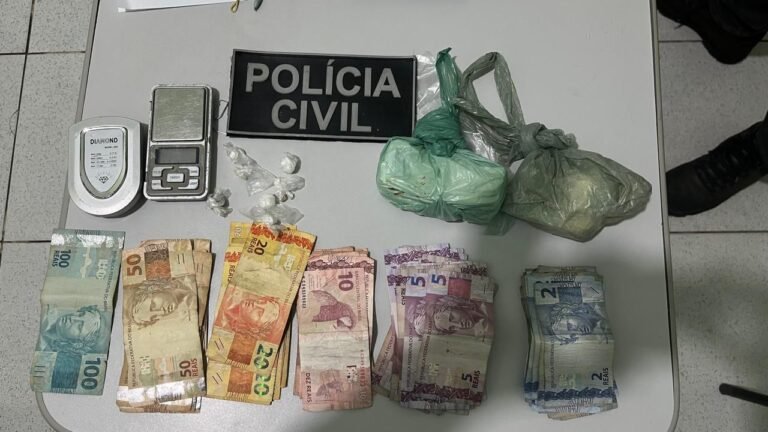 Polícia Civil cumpre quatro buscas e prende duas pessoas por tráfico de drogas em Parnaíba